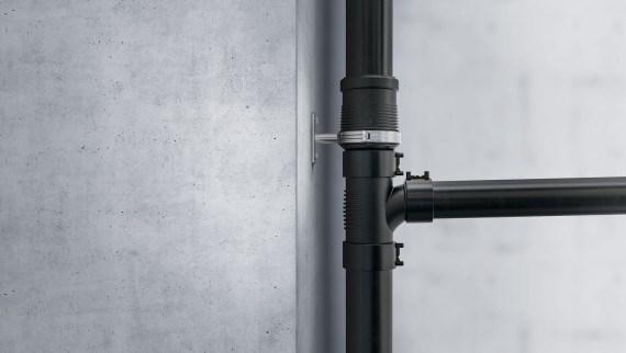 Geberit Silent-db20 für Gebäudeentwässerung mit hohen Schallschutzanforderungen Geberit Silent-db20 für Gebäudeentwässerung mit hohen Schallschutzanforderungen