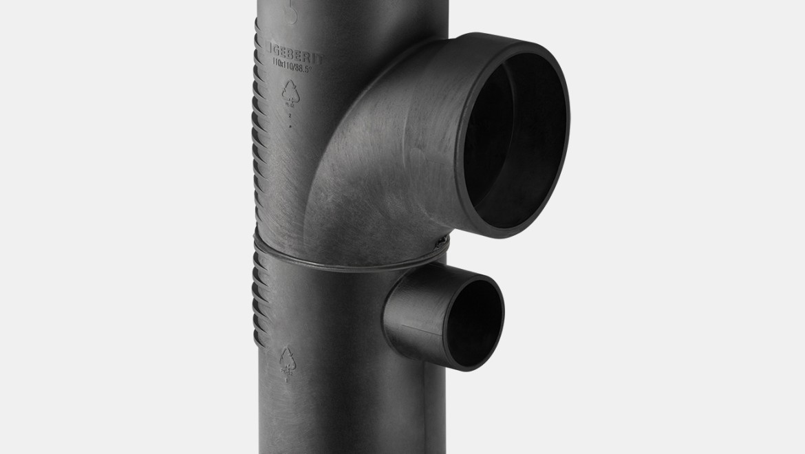 Geberit Silent-db20 Kombibogenabzweig 88,5° Geberit Silent-db20 Kombibogenabzweig 88,5°