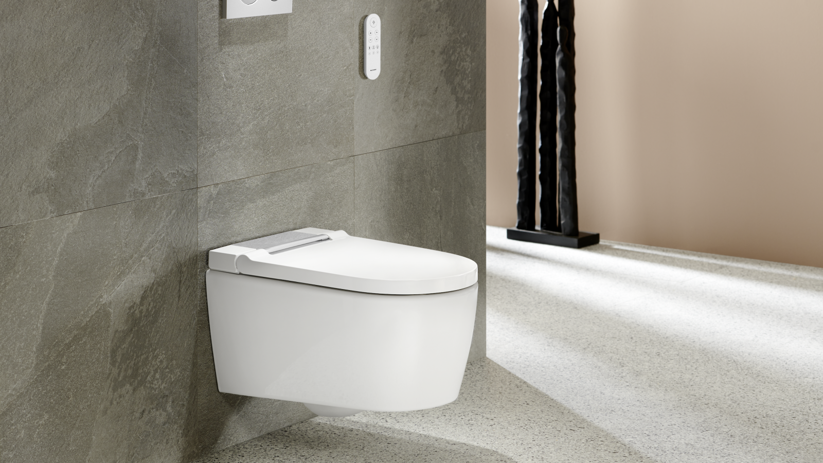 Geberit AquaClean Sela Weiss mit Fernbedienung Sigma 20