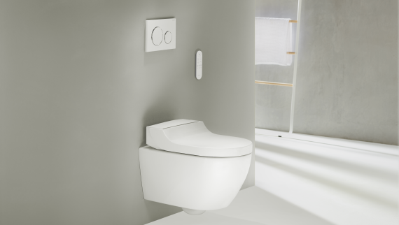 Geberit AquaClean Tuma Comfort mit Fernbedienung Sigma 20