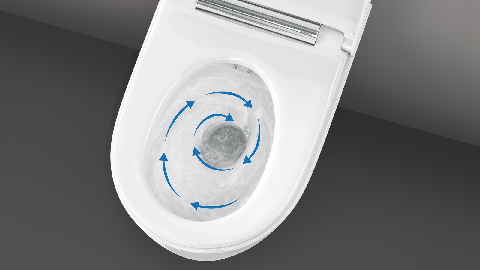 Geberit AquaClean Mera mit TurboFlush-Spültechnik Geberit AquaClean Mera mit TurboFlush-Spültechnik