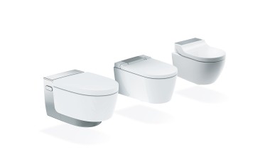 Dusch-WC-Modelle Mera, Sela und Tuma in der Übersicht