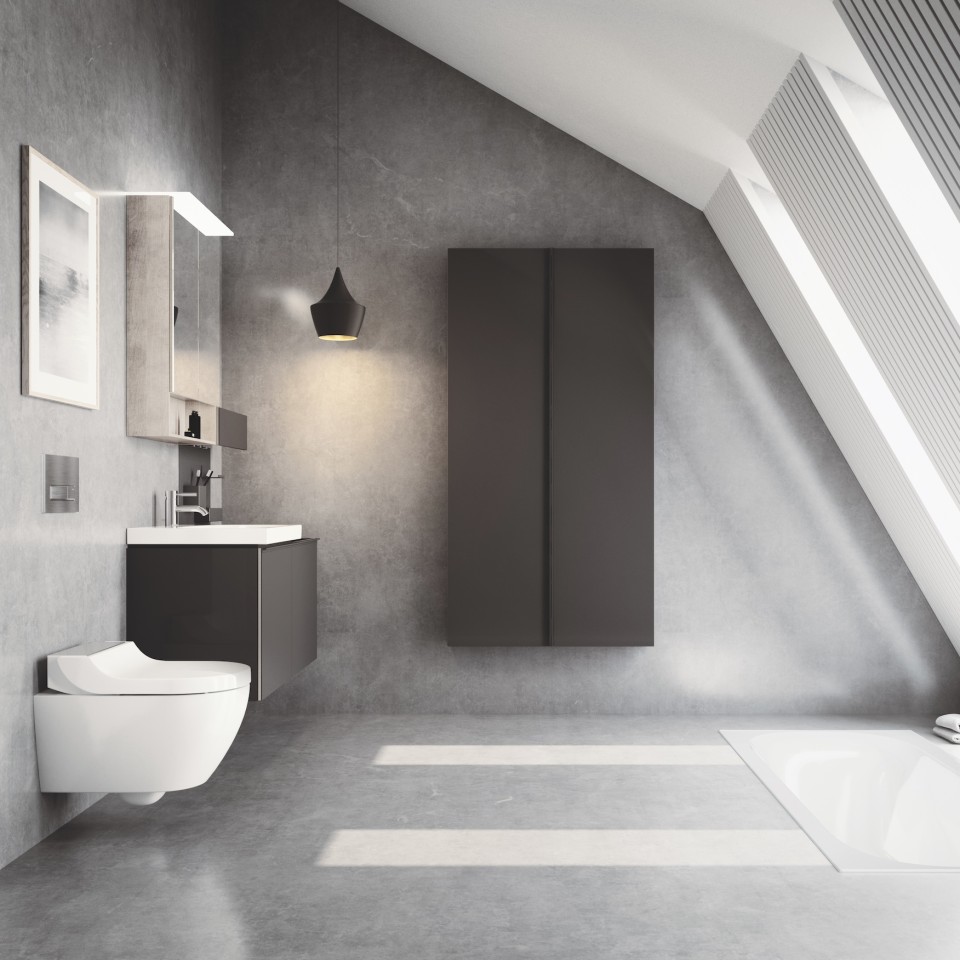 Tuma: Kompakter Dusch-WC-Allrounder von Geberit AquaClean | Geberit.at