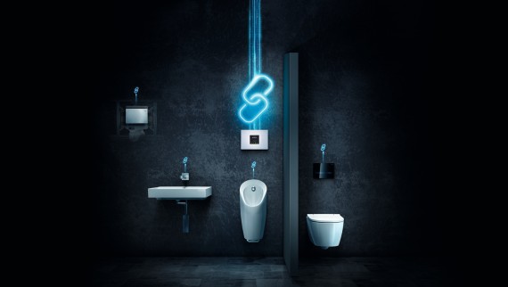 Sanitärräume mit Geberit Connect wirtschaftlich betreiben