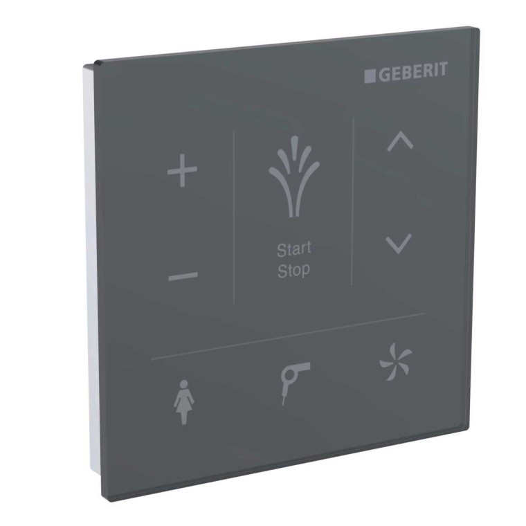 Wandbedienpanel schwarz für das Dusch-WC AquaClean Mera Wandbedienpanel schwarz für das Dusch-WC AquaClean Mera