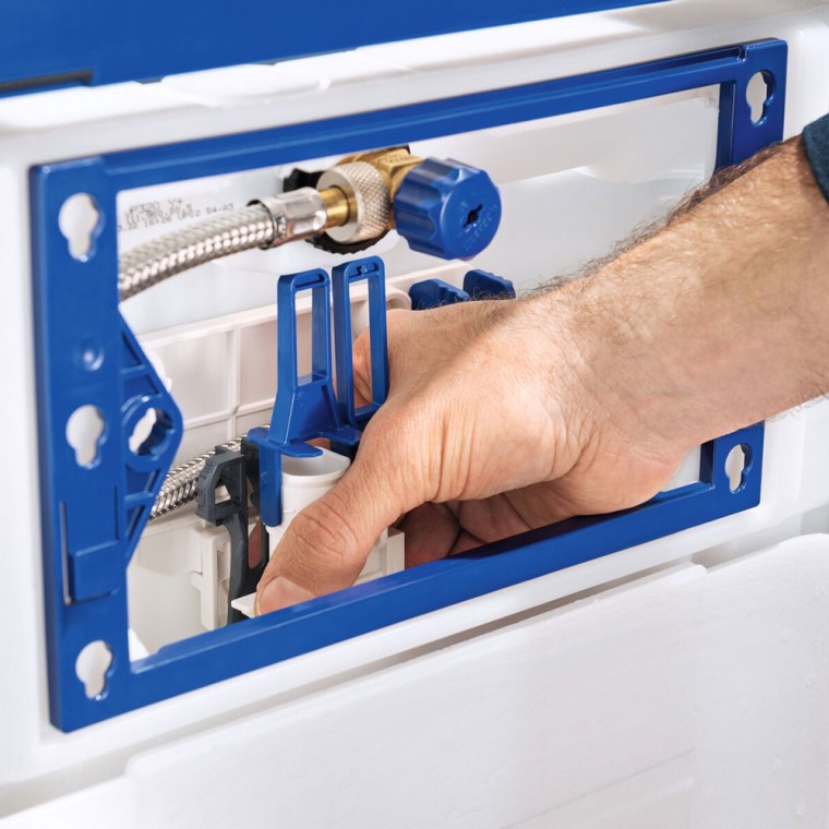 Geberit Typ 212 Heberglocke: Durch die kompakten Abmessungen sind die Ventile einfach aus- und einbaubar