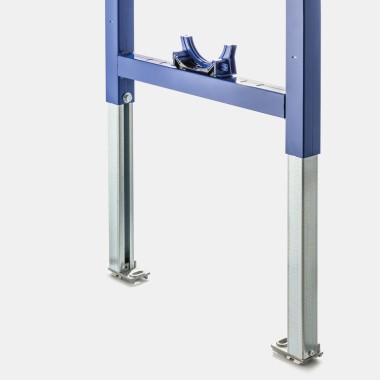 Für Fußbodenaufbauten bis 25 cm