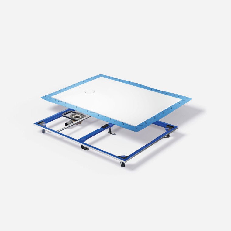Geberit Duofix Element für Dusche mit CleanFloor30