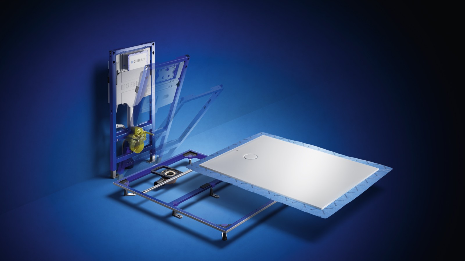 Der neue Geberit Duofix für die Duschfläche CleanFloor30