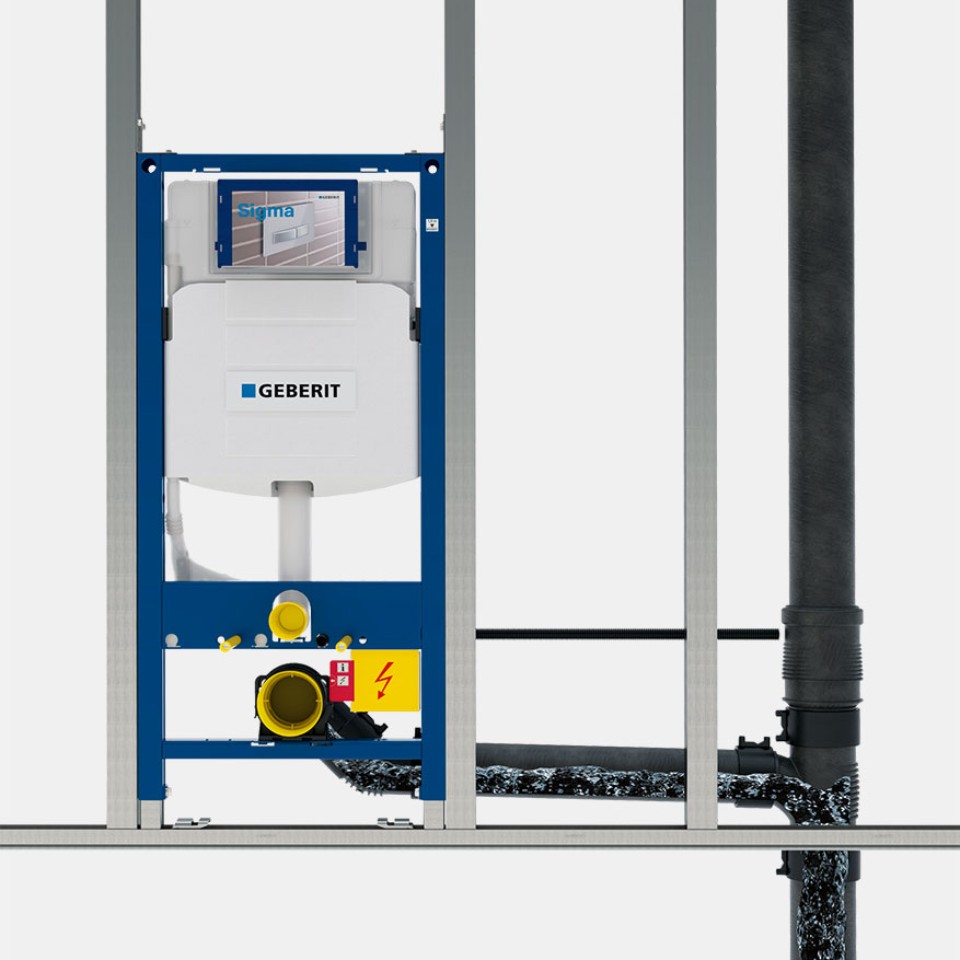 Geberit Duofix: Installationselemente für den Trockenbau | Geberit.at
