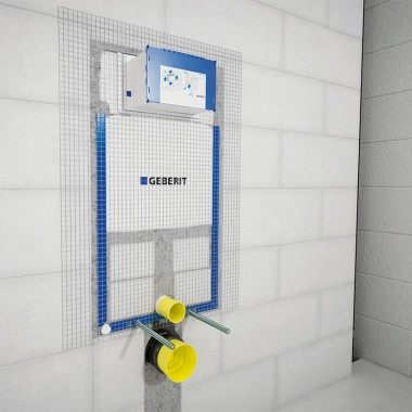 Kombifix Spülkasten in Massivbau Wand Kombifix Spülkasten in Massivbau Wand