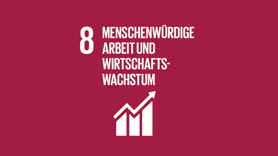 Ziel 8 der Vereinten Nationen «Menschenwürdige Arbeit und Wirtschaftswachstum»