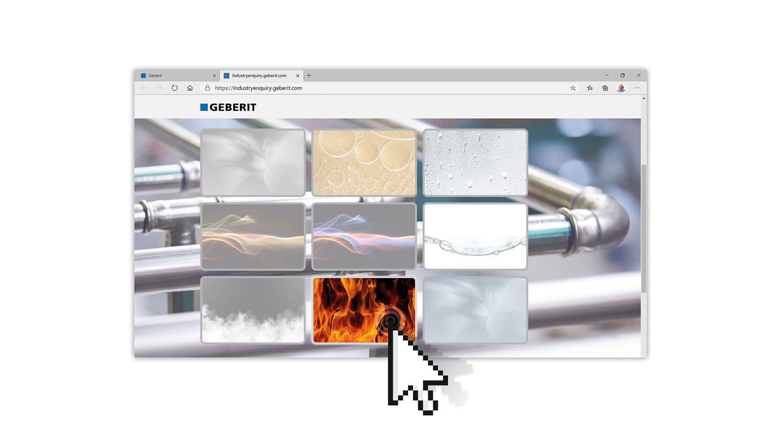 Geberit Industrieanwendungs-Tool