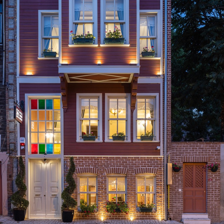 Das Haus ist in traditioneller Holzbauweise errichtet. Sowohl aussen als auch innen wurden lokale, traditionelle Materialien verwendet (© Hotel Turkish House) Das Haus ist in traditioneller Holzbauweise errichtet. Sowohl aussen als auch innen wurden lokale, traditionelle Materialien verwendet (© Hotel Turkish House)