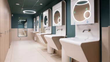2theloo-Sanitärraum in Evendorf, Deutschland