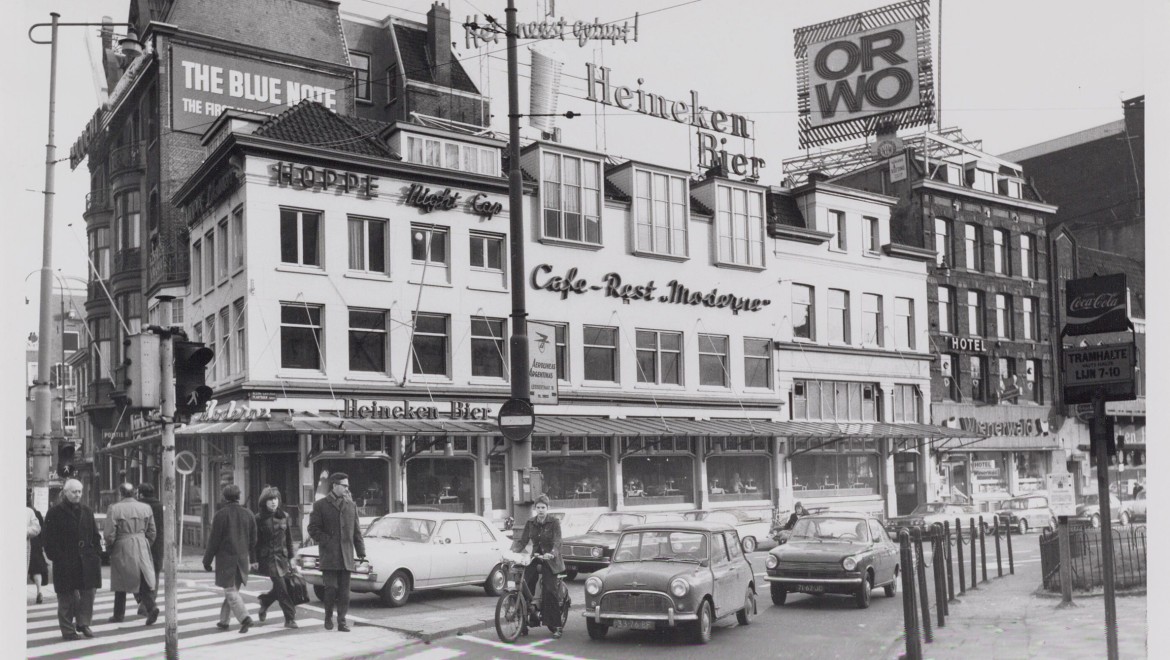 Das Gebäude 1972 (© The Amsterdam City Archives) Das Gebäude 1972 (© The Amsterdam City Archives)