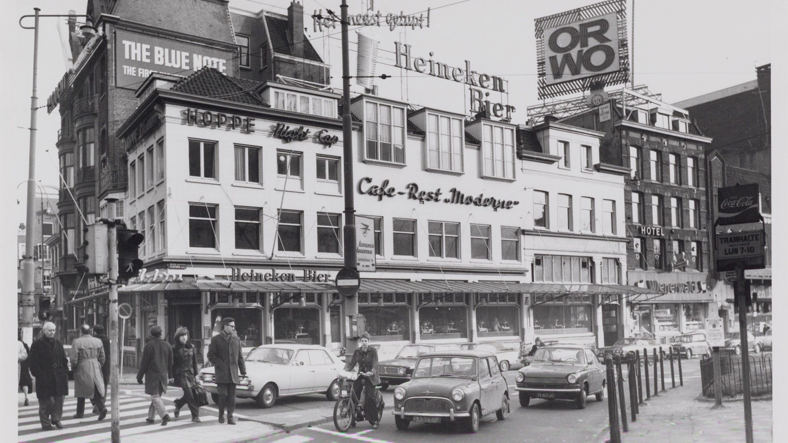 Das Gebäude 1972 (© The Amsterdam City Archives) Das Gebäude 1972 (© The Amsterdam City Archives)