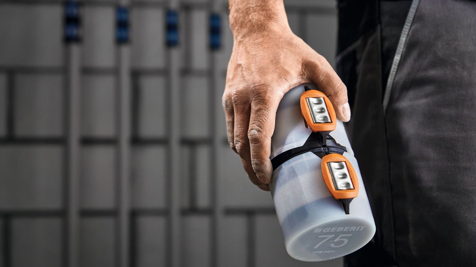 In den Modularbauten von StartBlock wird Geberit FlowFit installiert. (© Geberit) In den Modularbauten von StartBlock wird Geberit FlowFit installiert. (© Geberit)