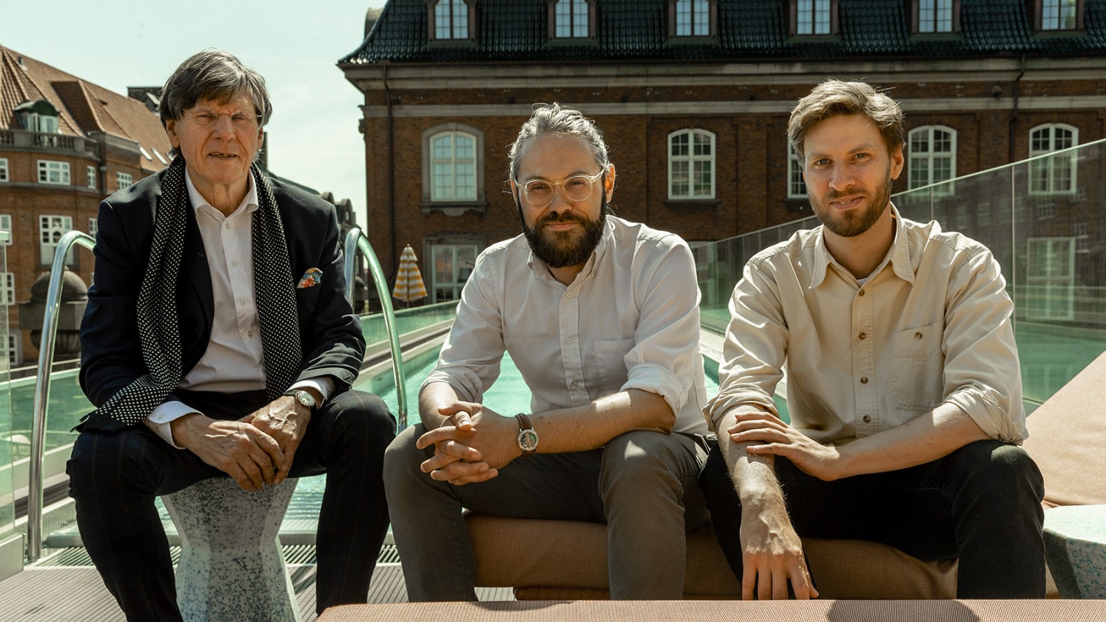 Die dänischen Architekten von Bjerg Arkitektur sind an kleine Bäder gewöhnt (© Wilfred Gachau) Die dänischen Architekten von Bjerg Arkitektur sind an kleine Bäder gewöhnt (© Wilfred Gachau)