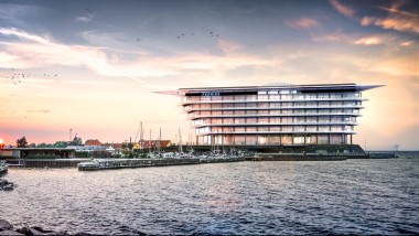 Der neue Hauptsitz des Pharmaunternehmens Ferring Pharmaceuticals in Kastrup, Dänemark