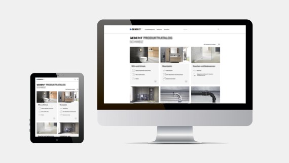 Screenshot des Geberit