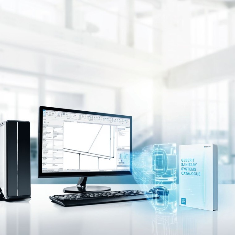 Bei der Planung von Geberit FlowFit ist auf die Daten Verlass