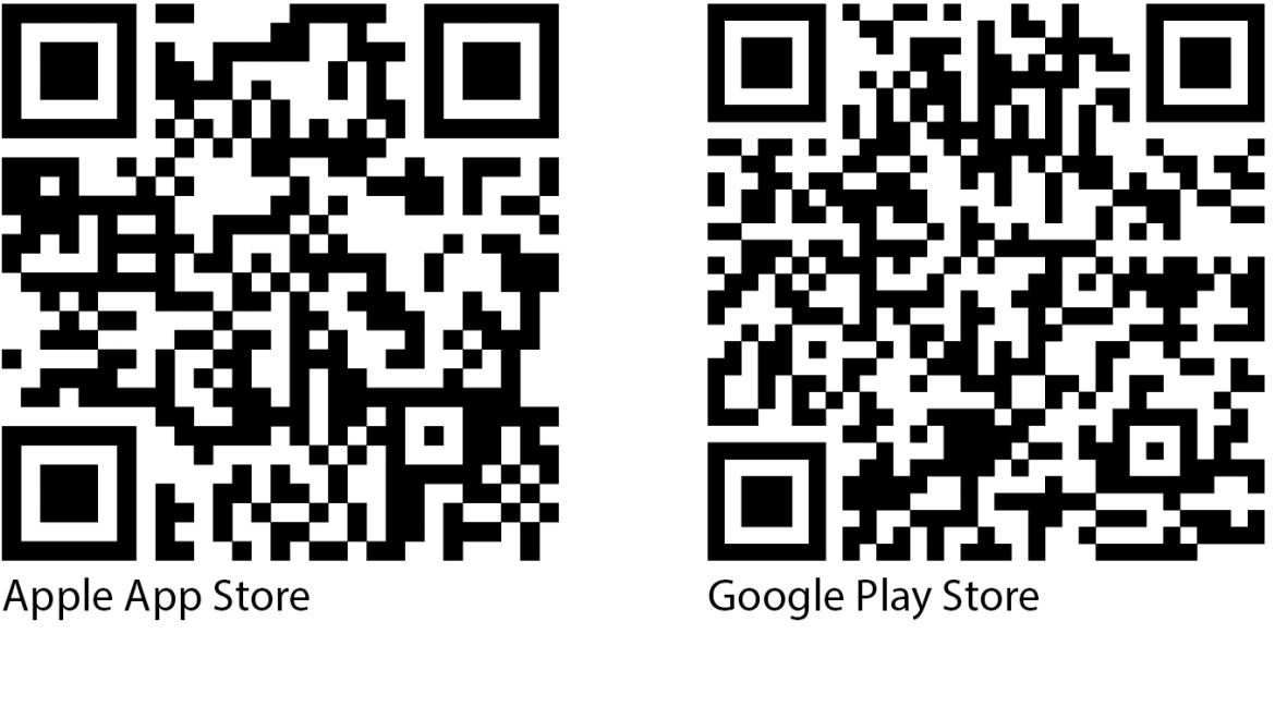 QR Codes Geberit Control App für Apple und Android QR Codes Geberit Control App für Apple und Android