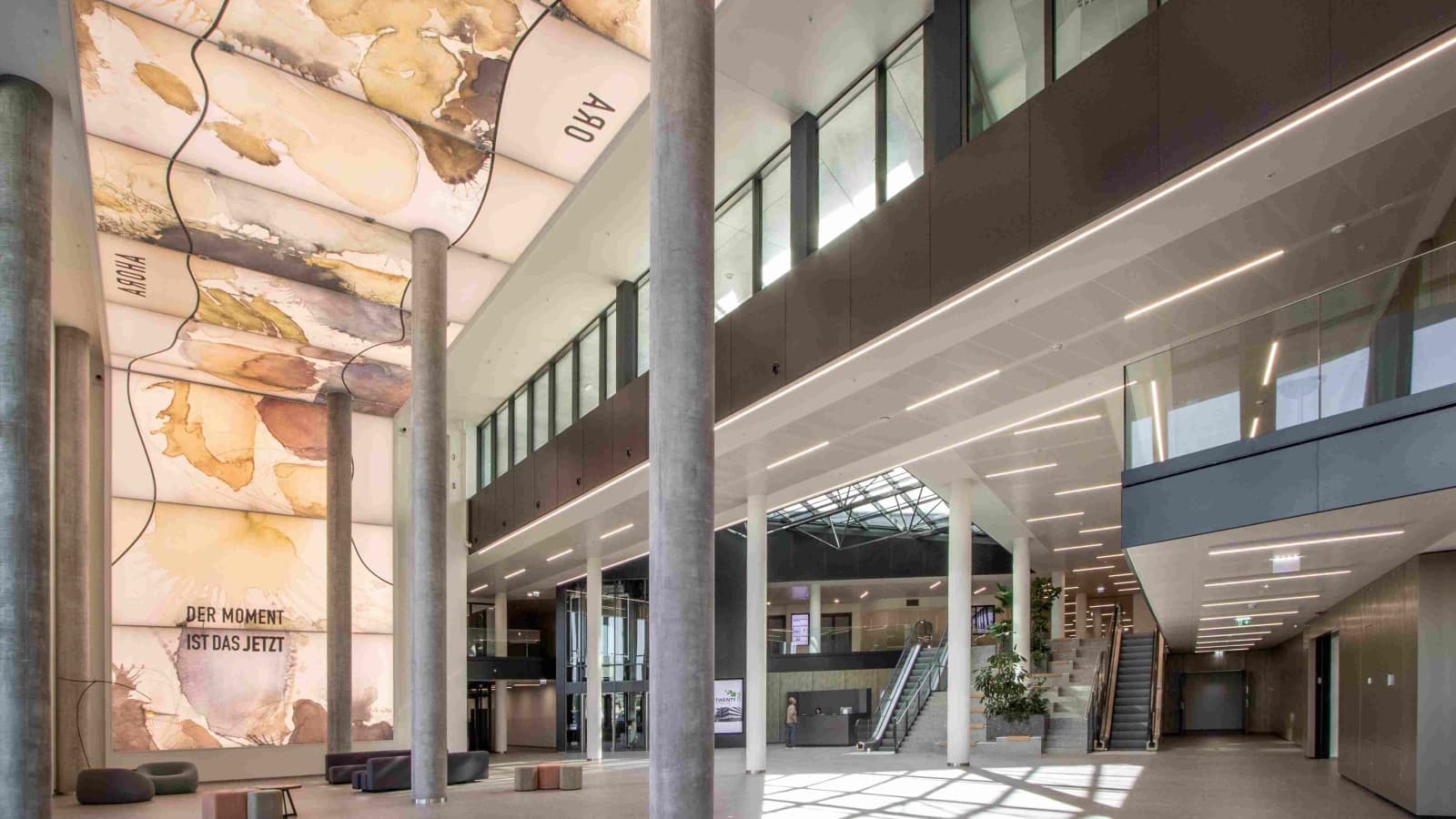 Entrée des TwentyOne Hubs (c) Irene Schanda Entrée des TwentyOne Hubs (c) Irene Schanda