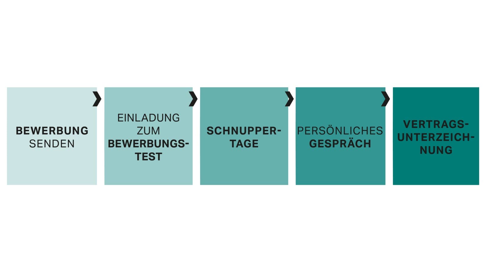 Bewerbungsprozesse der Geberit Lehre Bewerbungsprozesse der Geberit Lehre
