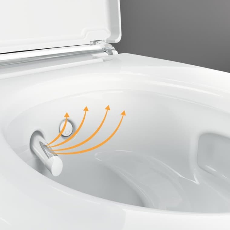 Geberit AquaClean Mera Comfort, Warmluftföhn Geberit AquaClean Mera Comfort, Warmluftföhn