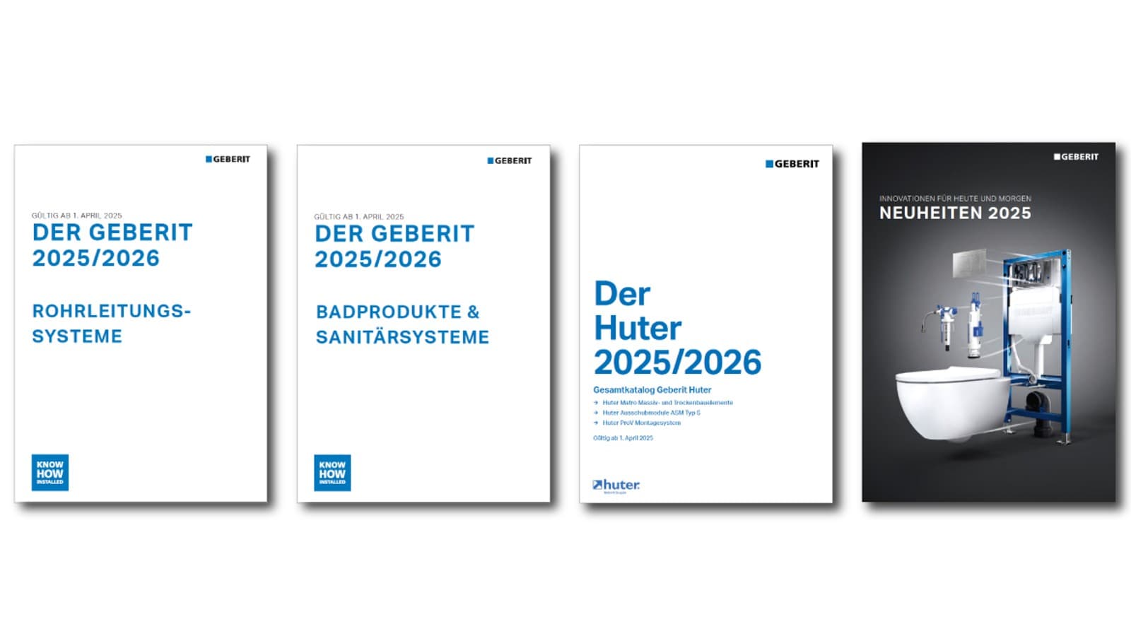 Geberit Kataloge 2025/26 Geberit Kataloge 2025/26