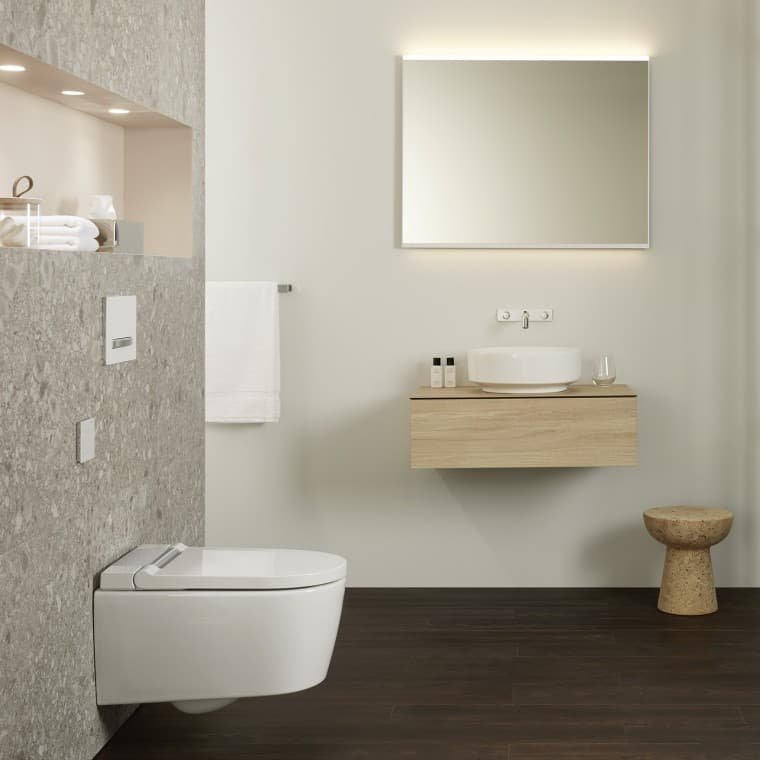 Geberit AquaClean Sela. ((c) Geberit) Geberit AquaClean Sela. ((c) Geberit)