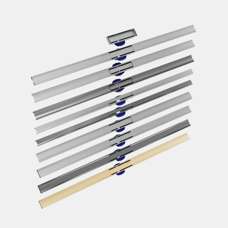 Überblick über die Geberit CleanLine Duschrinnen Überblick über die Geberit CleanLine Duschrinnen