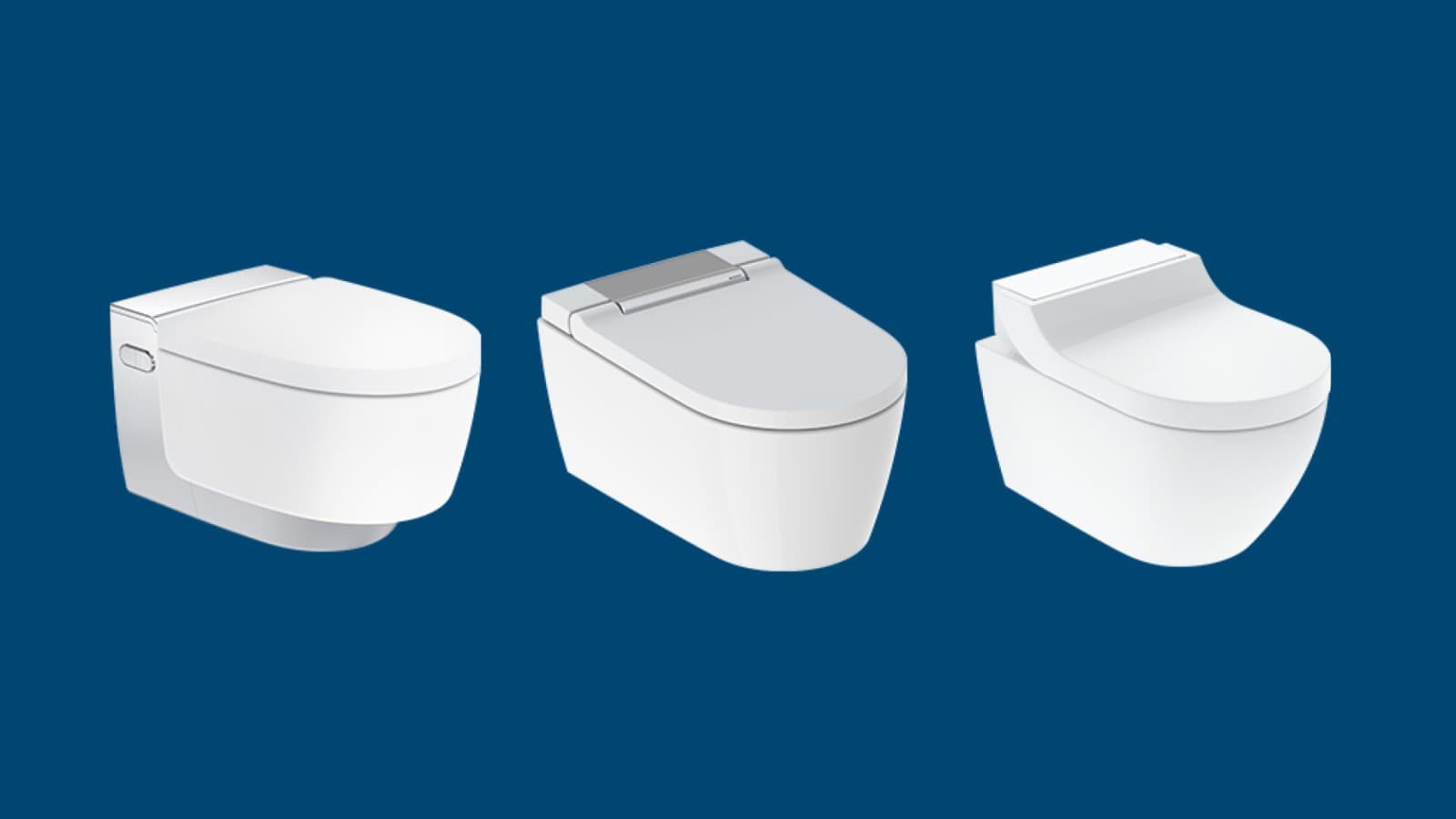 Geberit AquaClean Mera, Sela und Tuma Geberit AquaClean Mera, Sela und Tuma