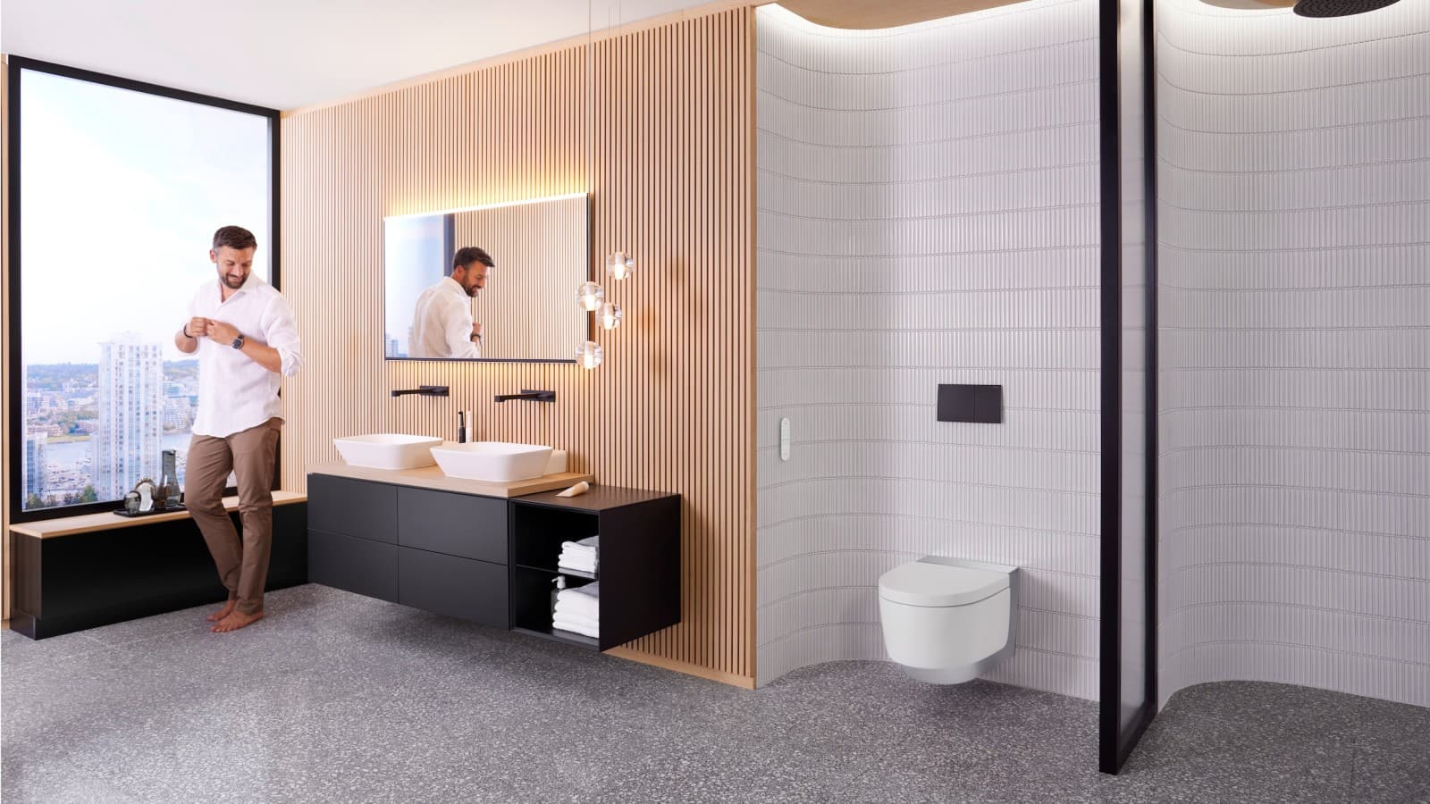 Geberit AquaClean Mera Comfort WC Geberit AquaClean Mera Comfort WC